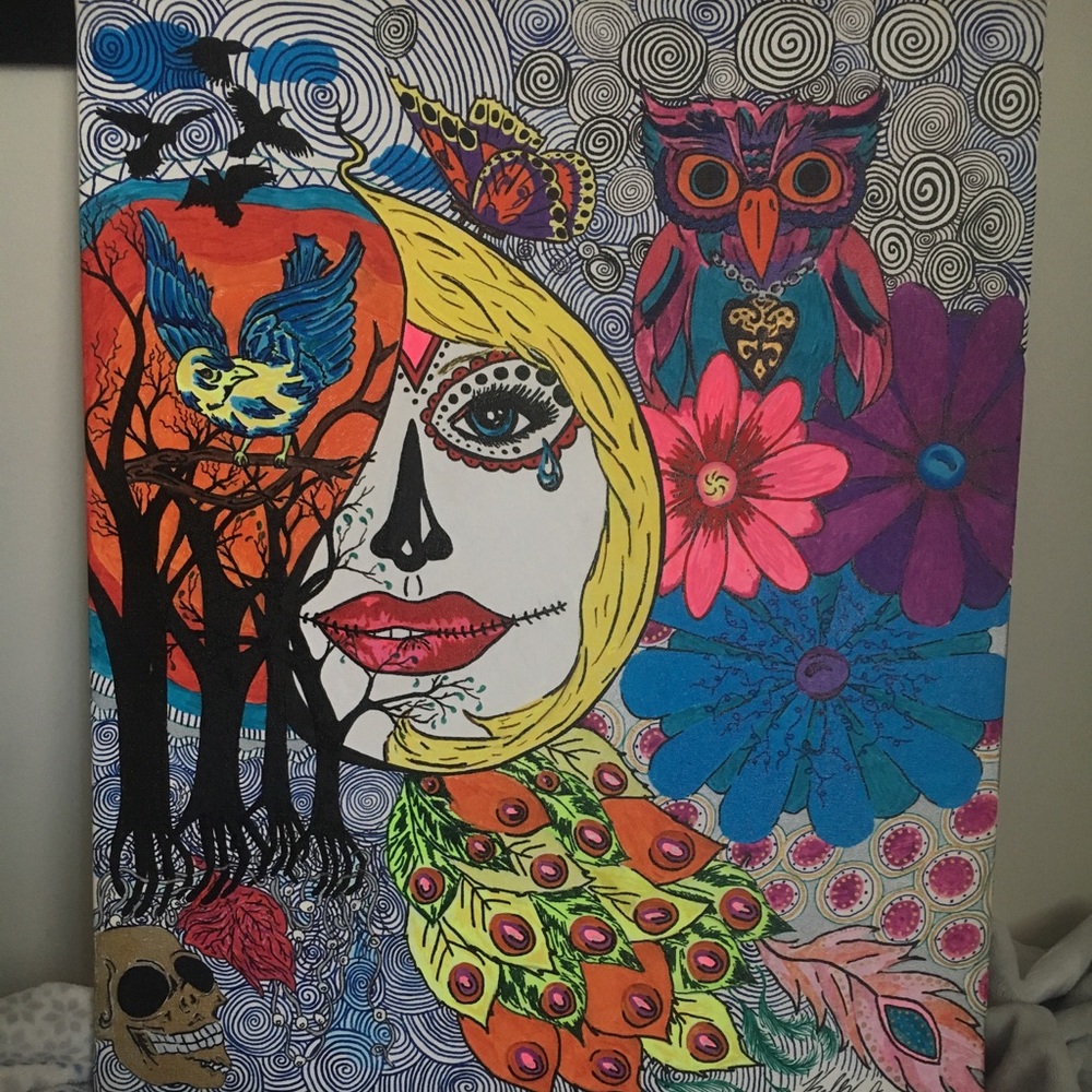 very unique custom canvas